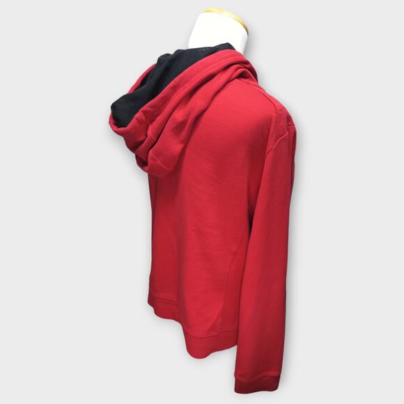 Women's Lauren Ralph Lauren Active Red Full Zip Hoodie NO size tag - Picture 5 of 7